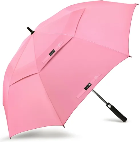 Miniatura 12 de ZOMAKE - Paraguas de golf a prueba de viento, extragrande, de gran tamaño, de doble dosel resistente para lluvia, juegos deportivos y carrito