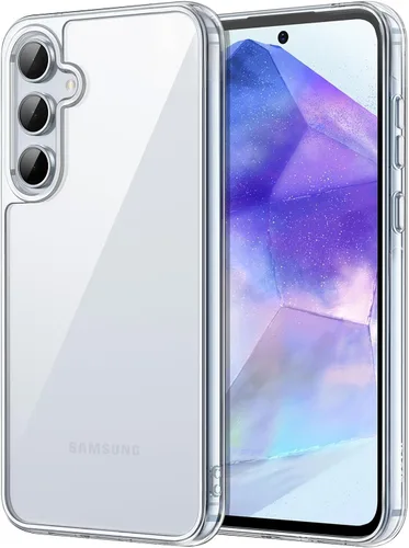 Miniatura 8 de JETech Funda para Samsung Galaxy A54 5G de 6.4 pulgadas, no amarillenta a prueba de golpes, funda protectora para teléfono, parte trasera de Negro