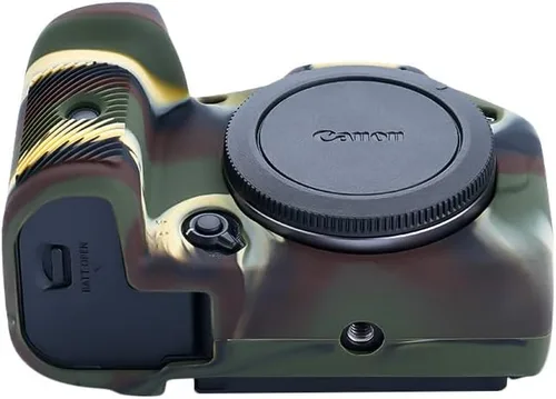 Miniatura 4 de Rieibi EOS R7 Funda De Cámara, Funda De Silicona Para Canon Eos R7 Cámara Digital, Cubierta Protectora De Silicona Para Canon R7 - Camuflaje