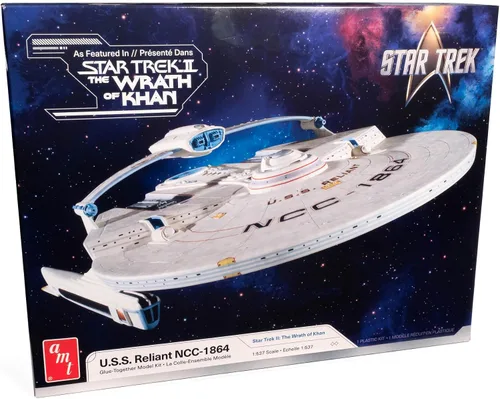 Miniatura 11 de AMT 1296 Star Trek Clásico U.S.S. Enterprise 1:650 Kit de Modelado
