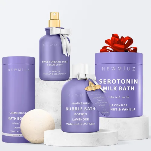 Miniatura 8 de Sweet Dreams - Almohada para dormir en aerosol Lavanda Vainilla Cedro Aceites Esenciales Aromaterapia Niebla Calmante Alivio del Estrés Ducha Spray