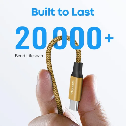 Miniatura 5 de etguuds Cable USB a USB C de 2 pies, paquete de 2 cables de carga USB A a tipo C de carga rápida para Samsung Galaxy A17 A16 A15 A26 A36 A56, S25