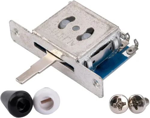 Miniatura 4 de Interruptor de palanca selector de recogida de 5 vías Alpha para guitarra eléctrica estilo Strat de importación