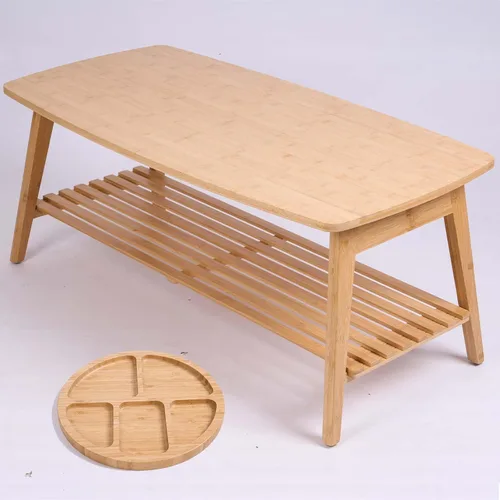Mesa de centro plegable de bambú, escritorio de suelo para adultos, mesa baja para sentarse en el suelo, mesa plegable para sala de estar, mesa