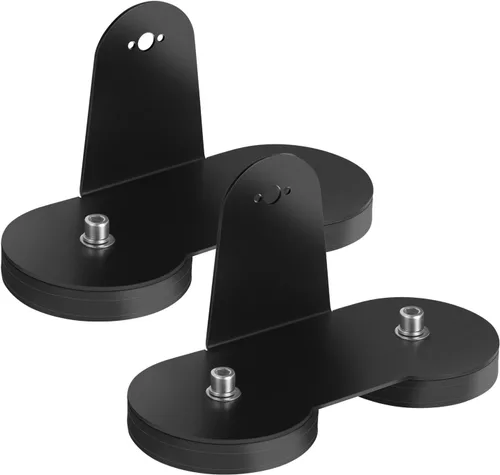 Miniatura 10 de Abrazadera de tubo, 2 piezas potente soporte magnético de montaje en base soporte de ventosa para barra de luz LED, soporte magnético para techo