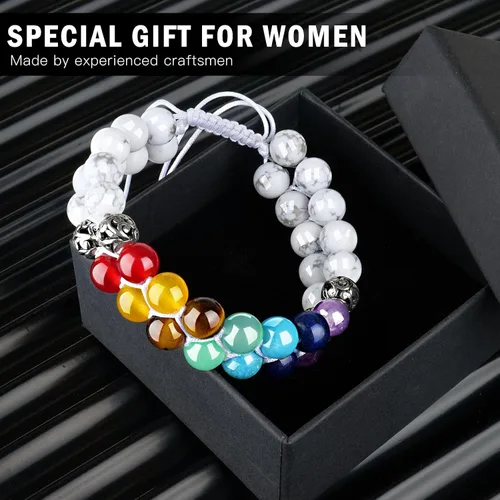 Miniatura 18 de Pulsera de triple protección, ojo de tigre malvado de ojo y obsidiana negra de 0.315 in, pulsera curativa para hombres y mujeres, pulsera curativa