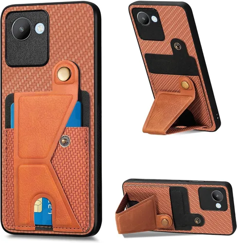 Miniatura 139 de Funda para Xiaomi Poco M5s 4G, Funda para Redmi Note 10 4G / Note 10S 4G / Note 11 SE (India) Funda de cuero PU ranuras para tarjetas Soporte