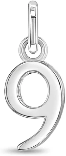 Miniatura 6 de In Season Jewelry 925 Sterling Silver Small Polished Numbers Charm For Little Girls Charm Bracelet 1-0 - Special Graduation Year Charm For Little