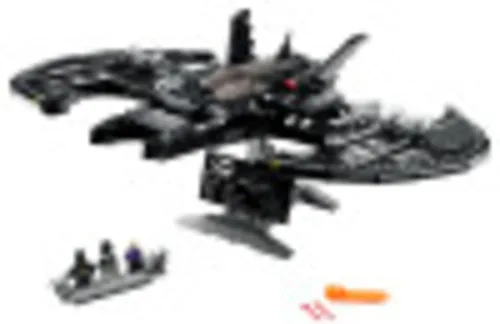 Miniatura 2 de LEGO DC Batman 1989 Batwing 76161 Modelo exhibible con un vehículo construible y figuras coleccionables: Batman, The Joker - Versión Mime y Lawrence