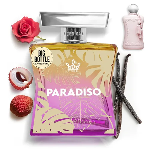 Miniatura 10 de Eternal Fragrance - Hechizo de amor eterno - Inspirado en el perfume de flores blancas Gourmand de diseñador - 3.4 oz (3.4 fl oz) - EDP - Larga