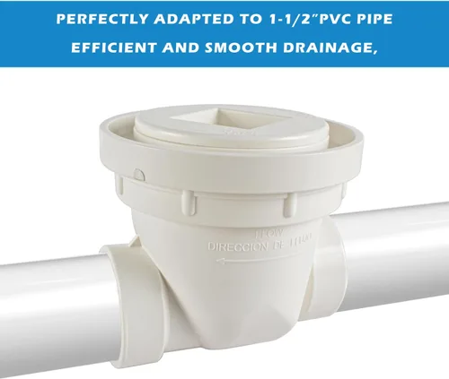 Miniatura 6 de HYDRO MASTER Válvula de remanso de PVC, (1-1/2 pulgadas)