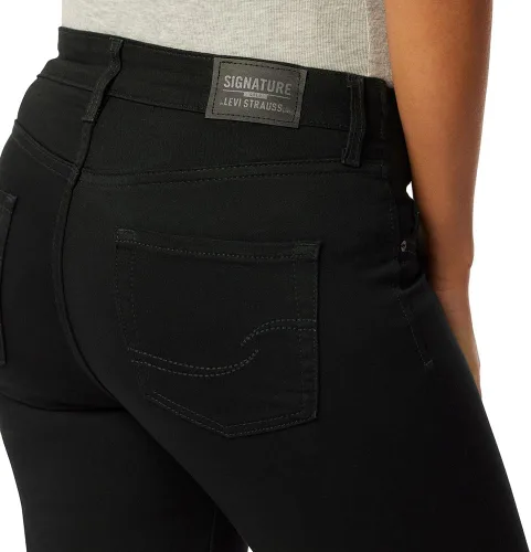 Miniatura 55 de Signature de Levi Strauss & Co. Gold Totally Shaping - Jeans ajustados para mujer, totalmente moldeadores, sin botones