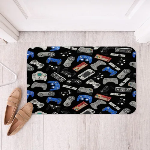 Miniatura 2 de Erosebridal Alfombra de coche de carreras, alfombra de baño para niños y adolescentes, decoración de dormitorio, tapete deportivo extremo