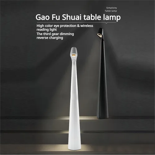 Miniatura 4 de Lámpara de escritorio de aprendizaje dormitorio, decorativo de alta Fu Ku recargable luz de noche de noche, carga USB, más niveles más atenuador