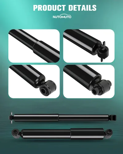 Miniatura 2 de Amortiguadores, kit de amortiguadores AUTOMUTO 4 puntales delanteros y traseros para Chevy K1500, 1988-2000 para Chevy K2500, 1988-1999 para GMC