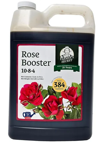 Miniatura 8 de Farmer's Secret Fertilizante Rose Booster (8 onzas), súper concentrado, formulado para todo tipo de rosas a lo largo del ciclo de vida, fomenta un