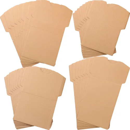 32 piezas de cartón para camisas de cartón, para manualidades, pintura de impresión de camisetas para niños y adultos, serigrafía, 4 tamaños