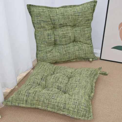 Miniatura 16 de SINSOSSO - Almohadas de suelo grandes de 22 pulgadas, de espuma viscoelástica, cuadradas, antideslizantes, para respaldo de oficina, yoga, asiento