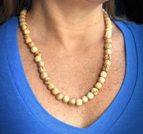 Miniatura 3 de Palo Santo - Collares de madera hecha a mano para meditación, relajación