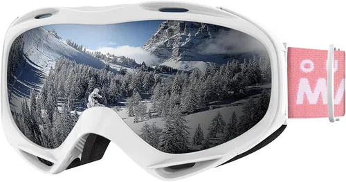 OutdoorMaster OTG Gafas de esquí – Gafas sobre lentes para esquí y snowboard para hombres, mujeres y jóvenes – 100% de protección UV