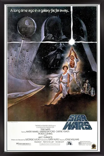 Miniatura 5 de Trends International 24X36 Star Wars: A New Hope - Póster de pared original de una hoja, 24" x 36", versión sin marco