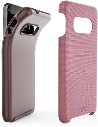 Miniatura 3 de Crave Dual Guard para Samsung Galaxy S10e Funda, Funda de Doble Capa con Protección a Prueba de Golpes para Samsung Galaxy S10e - Berry