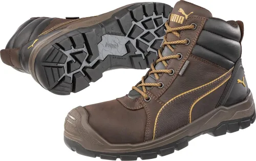 Miniatura 6 de PUMA Safety Tornado - Botas de trabajo de 6 pulgadas, punta compuesta, antideslizante, impermeable, EH
