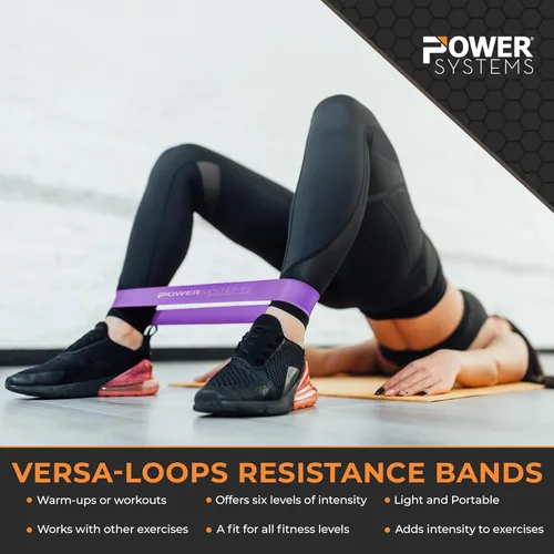 Miniatura 4 de Power Systems Mini banda de resistencia Versa-Loop, 9 pulgadas