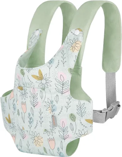 Miniatura 8 de GAGAKU Portabebés para Muñecas Bebé para Niñas Pequeñas y Niños Pequeños - Accesorios para Muñecas Bebé Reborn - Verde (Girasol)