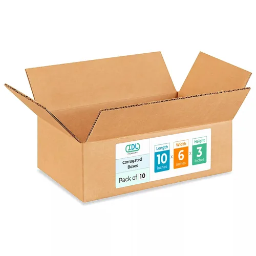 Miniatura 97 de IDL Packaging Paquete de 5 cajas de envío altas de 8 x 8 x 48 pulgadas, extra resistentes de 200 libras frente a caja regular, cajas de mudanza