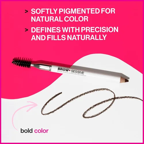 Miniatura 2 de wet n wild Brow-Sessive Brow Makeup Pencil Liner - Brocha de mezcla para maquillaje de cejas, precisa, punta fina, forma, define, rellenos, rubio