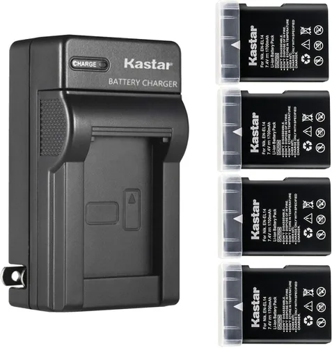 Miniatura 7 de Kastar EN-EL14 Reemplazo del cargador de batería de pared de CA para Nikon EN-EL14a, EN-EL14b, batería EN-EL14, Nikon MH-24a, cargador MH-24, cámara