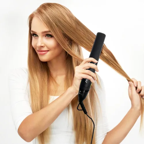 Miniatura 6 de IBROO Plancha de cerámica para el cabello, 15% más largo de 1 pulgada de turmalina alisadora en uno, plancha recta de 230 a 450 ℉ para cabello