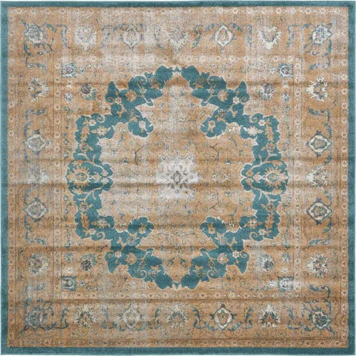 Miniatura 37 de Unique Loom Alfombra moderna vintage de 9 pies por 12 pies (9 x 12 pies) Estocolmo beige contemporánea