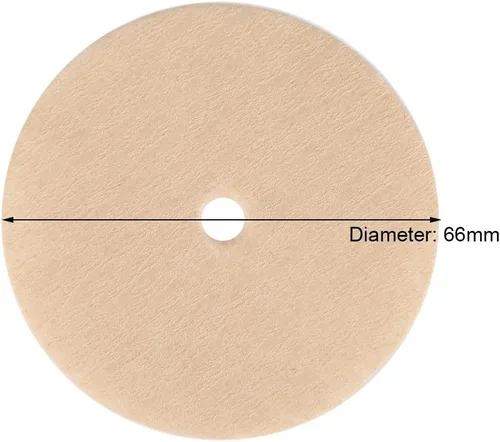 Miniatura 6 de 100 filtros redondos para cafetera, papeles de filtro de café, filtro de repuesto universal para cafetera vietnamita, para cocina del hogar, papeles