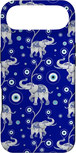 Miniatura 27 de Funda con dije de elefante de mala suerte para iPhone 17