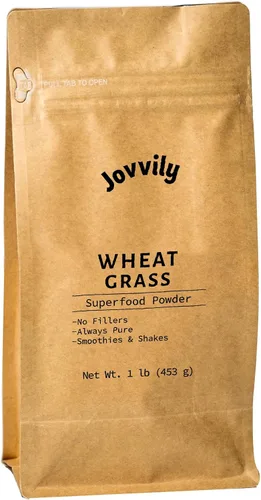 Miniatura 6 de Jovvily Polvo de hierba de trigo - 8 oz - Superalimento - Sin rellenos - Batidos y batidos