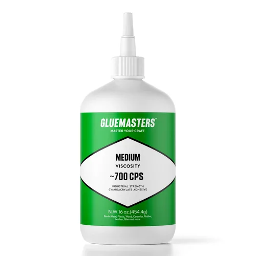 Miniatura 11 de Superpegamento de cianoacrilato (CA) de grado profesional de GLUE MASTERS - 56 gramos - Adhesivo de viscosidad media para plástico, madera