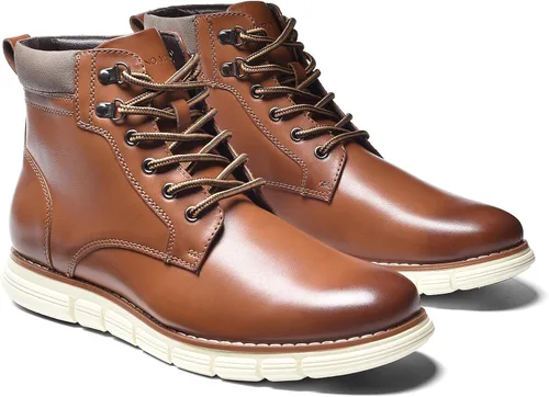 Miniatura 4 de Bruno Marc Botas chukka casuales con punta de casquillo para hombre 2.0