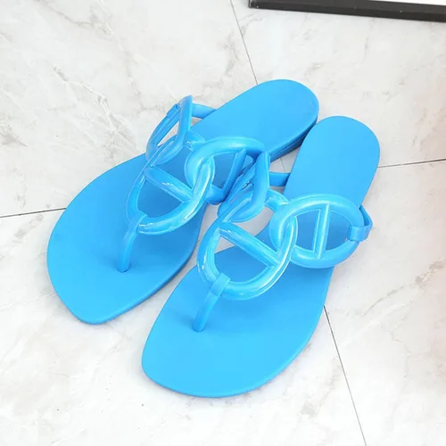 Miniatura 7 de NA Pig - Sandalias planas de verano para mujer 2022