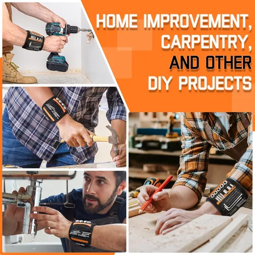 Miniatura 4 de Lenski Rellenos de calcetines para hombres adultos, regalos de Navidad para hombres, pulseras magnéticas con cinturón de herramientas para papá