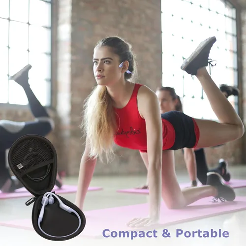 Miniatura 5 de Ginsco Estuche Universal de Conducción Ósea Compatible con Auriculares Deportivos de Oreja Abierta SHOKZ New OpenRun Pro 2/Pro 2