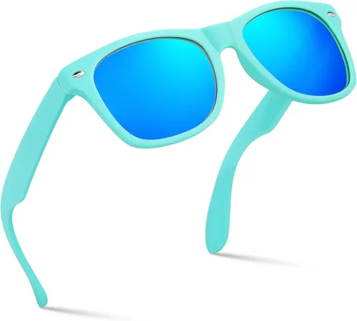 Miniatura 253 de Retro Rewind Lentes de sol para niños y niñas de 3 a 12 años, inastillables, UV400, lentes de sol para niños pequeños