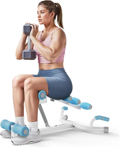 Miniatura 10 de MERACH Deep Squat Machine for Women, Adjustable Glutes Trainer Machine, Core & Leg Exercise, Push Up Board Workout Equipment at Home Gym