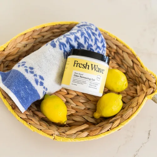 Miniatura 8 de Fresh Wave Gel eliminador de olores de limón, 15 onzas, paquete de 2 – Absorbentes de olores más seguros para el hogar, eliminador de olores natural