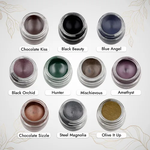 Miniatura 7 de Mommy Makeup Delineador de ojos de gel impermeable con micropigmentos, a prueba de manchas, de larga duración, delineador de ojos en crema altamente