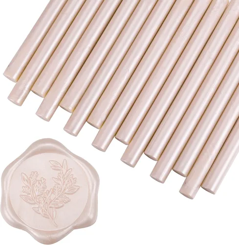 Miniatura 11 de Yoption 15 barras de cera para sellar pistola de pegamento para sello de cera, ideal para invitaciones de boda, sobres, tarjetas, ideas de regalo