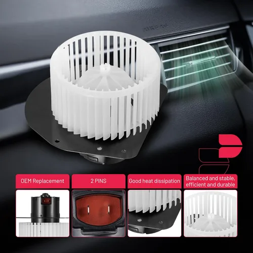 Miniatura 3 de BDFHYK Ventilador del calentador de aire AC 700014 Compatible con Lincoln Mark VI Town Car, Compatible con Mercury Grand Marquis, Bronco Crown