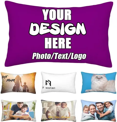 Miniatura 10 de Funda de almohada decorativa personalizada con foto de pareja, funda de cojín decorativo personalizada, fundas de almohada personalizadas
