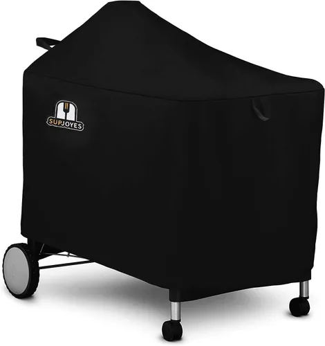 Miniatura 6 de Cubierta de parrilla para parrilla de carbón Weber Kettle, cubiertas premium de 22 pulgadas para parrilla BBQ, accesorios resistentes e impermeables